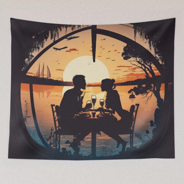 Item preview, Romantic Sunset designed and sold by illstaticart.