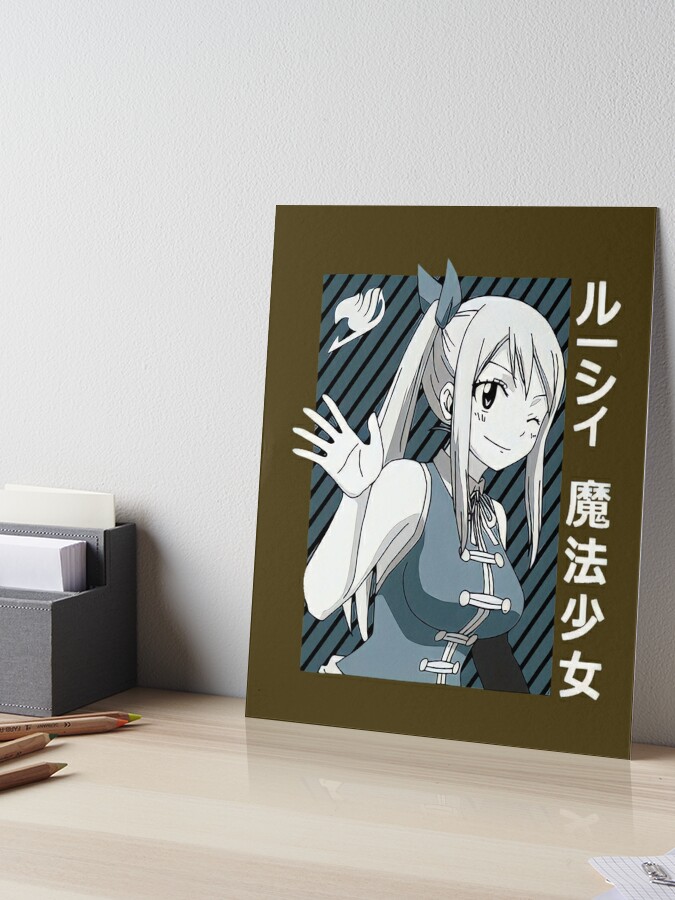 Lucy Heartfilia - Fairy Tail  Art Board Print for Sale by