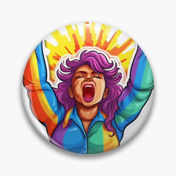 Artikelvorschau, Love and Acceptance Pride Month Sticker entworfen und verkauft von CatPrintAlchemy.