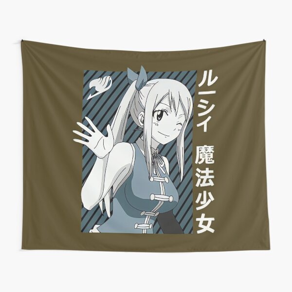 Fairy Tail Tapestry Natsu comic anime Lucy Gray Elsa Juvia