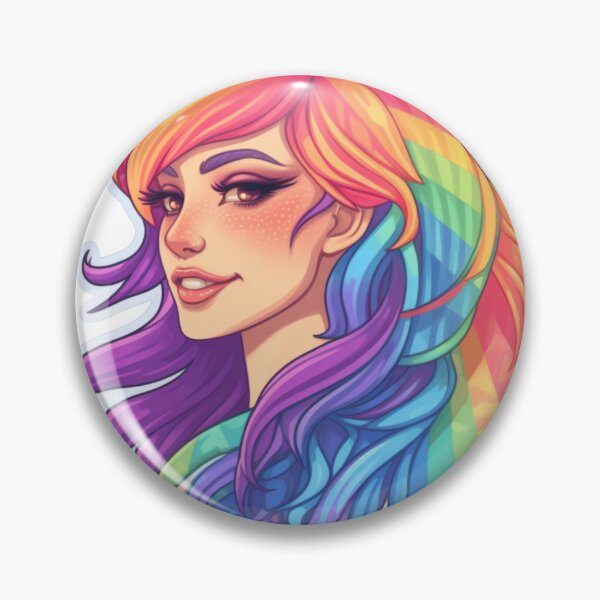Artikelvorschau, Love and Acceptance Pride Month Sticker entworfen und verkauft von CatPrintAlchemy.