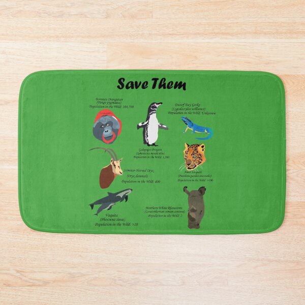 Item preview, Endangered Species - Save Them designed and sold by DesignsbyJBird.