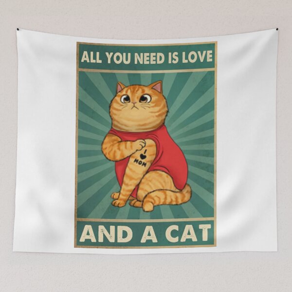 Item preview, Stronge Orange Cat << All You Need Is Love designed and sold by frandihans14.