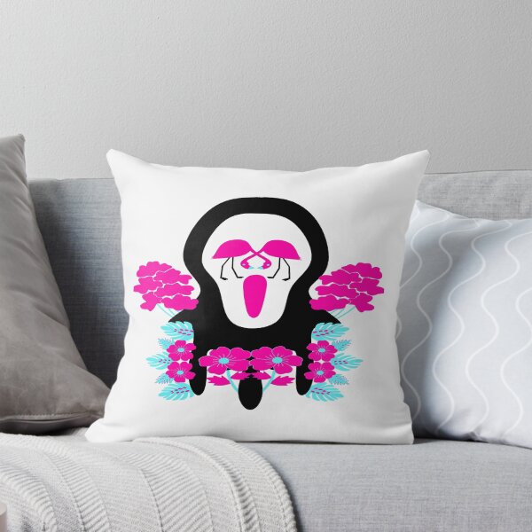 Item preview, Summer Patterns With Flamingos Ghostface And Pineapples designed and sold by HororFilmClub.