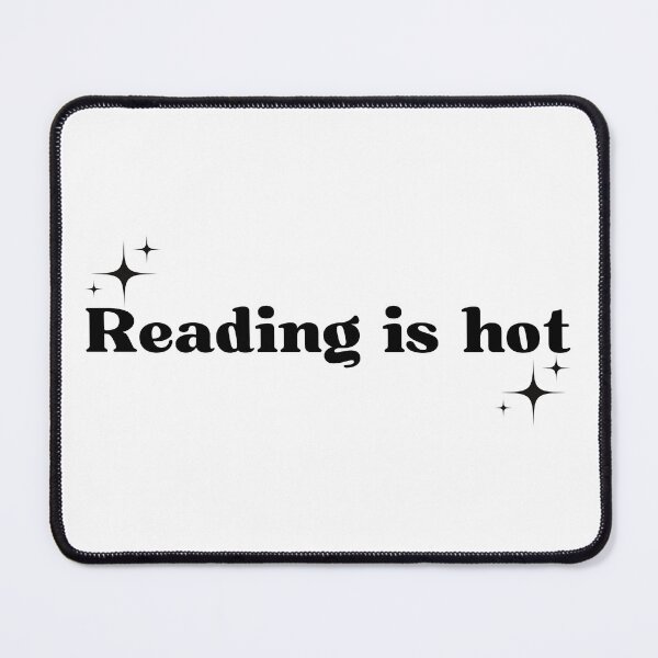 Item preview, Reading is hot designed and sold by Stuffspot.