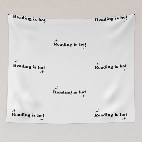 Item preview, Reading is hot designed and sold by Stuffspot.