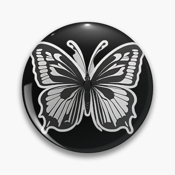 Item preview, Black and White Butterfly V.6 designed and sold by Talalarmmm.