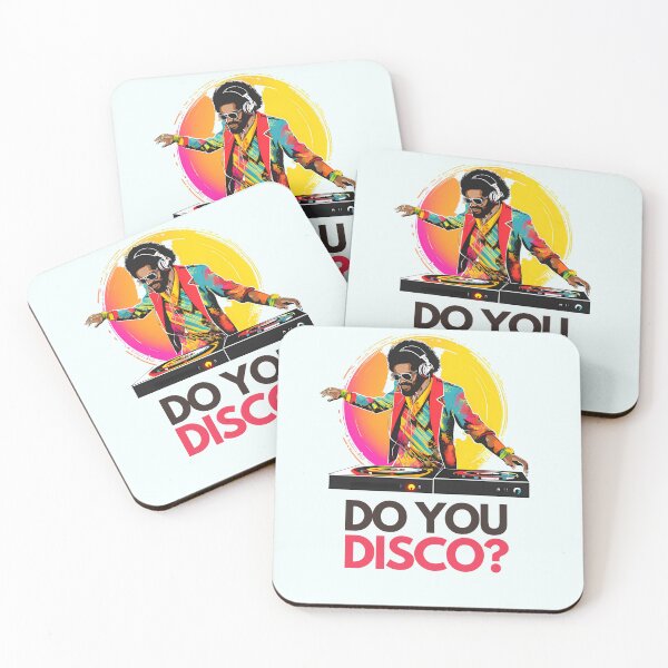 Item preview, 'Do You Disco?' Street art print of a disco funk soul DJ designed and sold by SupremeandSuper.