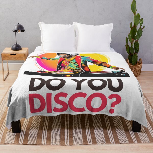 Item preview, 'Do You Disco?' Street art print of a disco funk soul DJ designed and sold by SupremeandSuper.