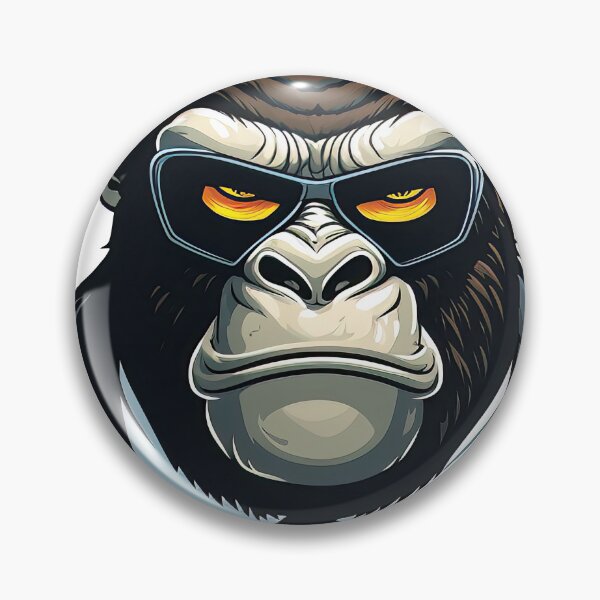 Item preview, Cyber Military Robot Mask Gorilla  designed and sold by BeUniqueCo.