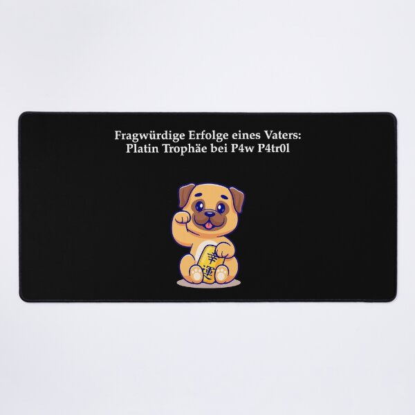 Item preview, Platinum Trophy P4w P4tr0l Bulldog 2nd designed and sold by pfalsdorf-it.