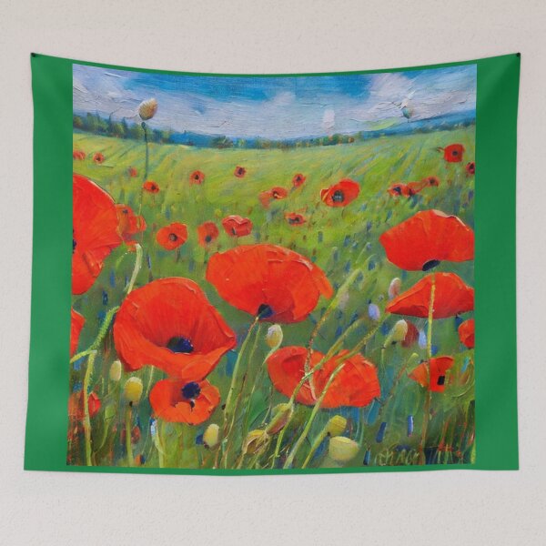 Item preview, Poppy Field designed and sold by kissuquick.