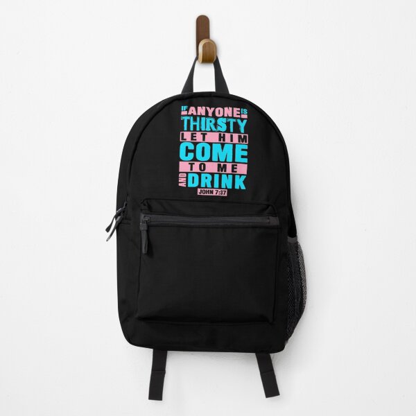 Item preview, John 7:37 If Anyone Is Thirsty Let Him Come To Me And Drink designed and sold by plushism.