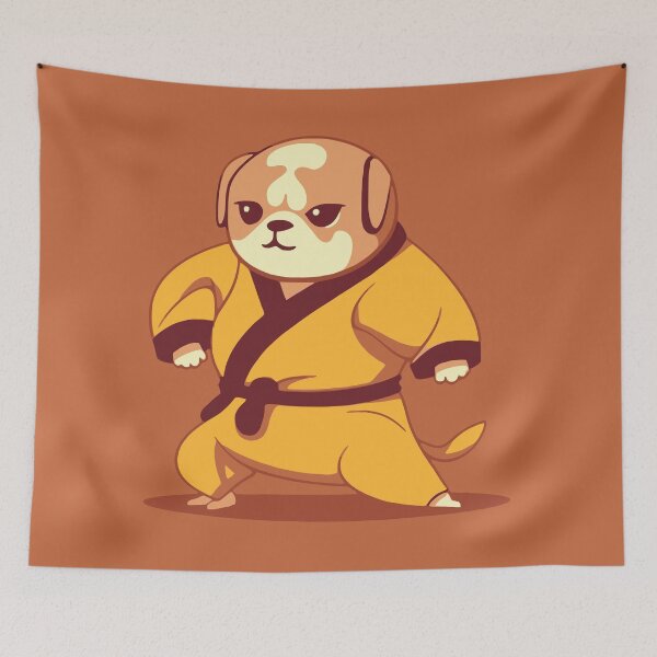 Item preview, Kung fu Dog designed and sold by Amir Faysal.