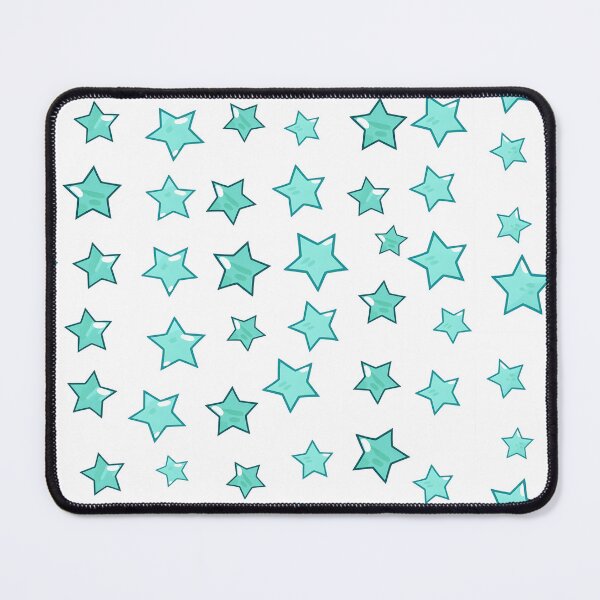 Item preview, Little Teal Stars Pattern - I love stars - Twinkle twinkle little star designed and sold by StickerForDays.