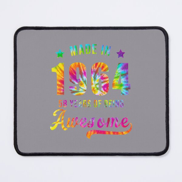 Item preview, 58 Years Old 58th Birthday 1964 Tie Dye Awesome 	 	 designed and sold by biqmouwsq46.