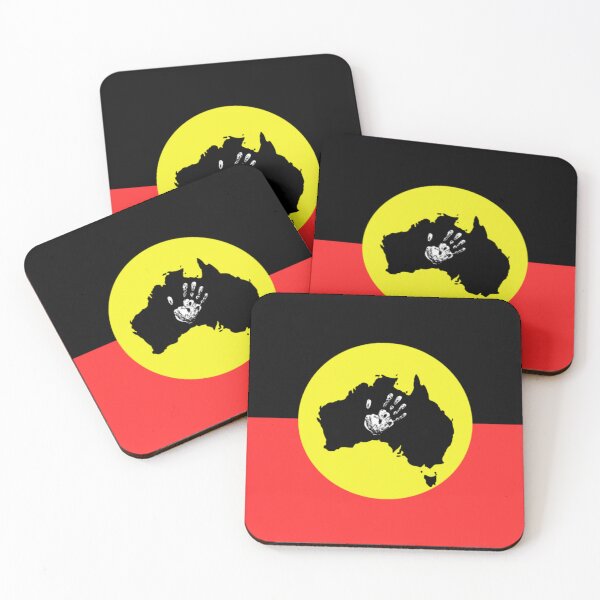 Item preview, Aboriginal flag hand designed and sold by jbird1979.