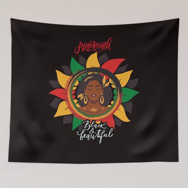 Item preview, Juneteenth Black and Beautiful 1865 designed and sold by Mikuszyn.