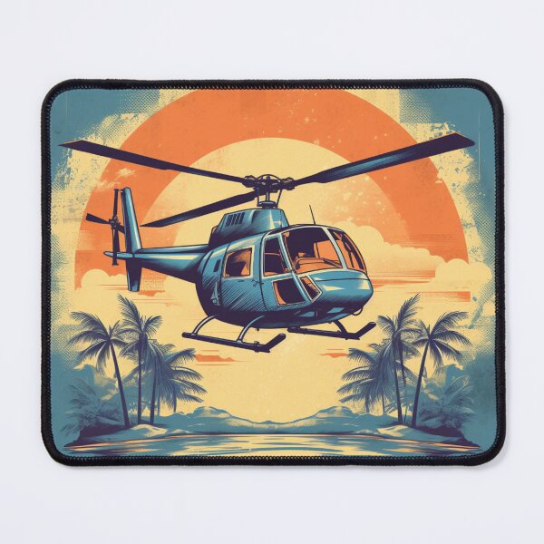 Item preview, VINTAGE HELICOPTER designed and sold by Anki-ConceptArt.