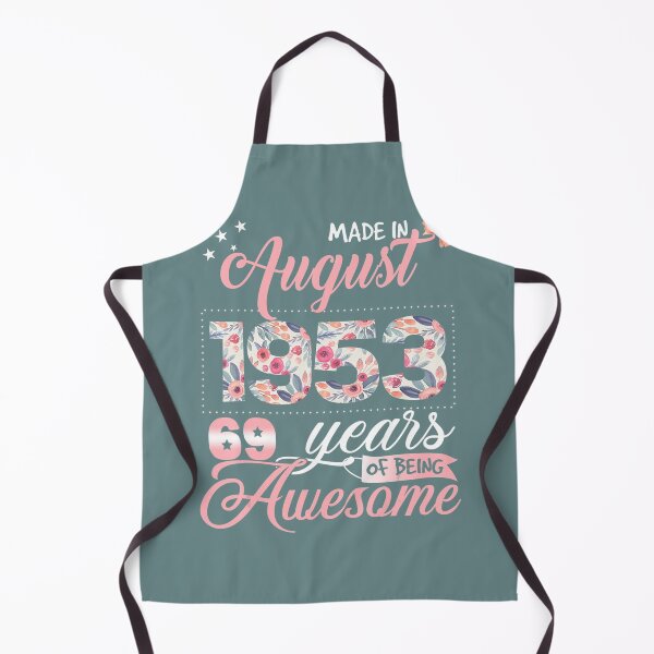 Item preview, 69th Birthday Floral 	 for 	s Born in August 1953 	 	 designed and sold by oncawjemtdb88.