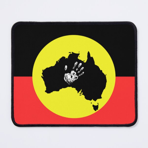 Item preview, Aboriginal flag hand designed and sold by jbird1979.