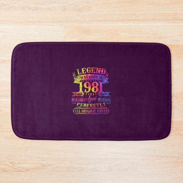 Item preview, Legend Was Born In 1981 41 Year Old 41st Birthday Tie Dye 	 	 designed and sold by gizxlngv44.
