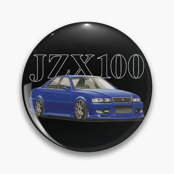 Item preview, JZX100 cresta CHASER MARK II tOYOTA Drift 1jz street car blue 8l4 designed and sold by cowtownCOWBOY.