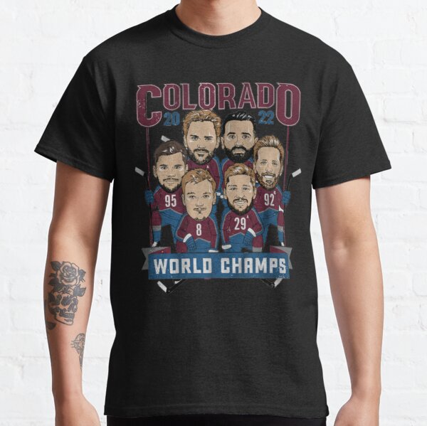 Colorado Avalanche Sweatshirt, Hockey Short Sleeve Tee Tops