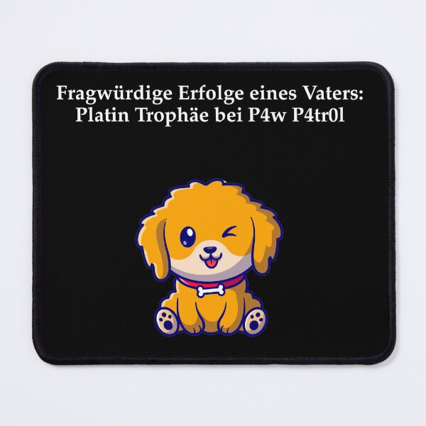 Item preview, Platinum Trophy P4w P4tr0l Poodle designed and sold by pfalsdorf-it.
