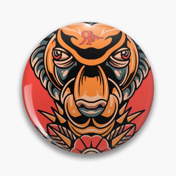 Item preview, ROGUE VINTAGE BULL TATTOO GRAFFITI ART designed and sold by Rogueclothes.