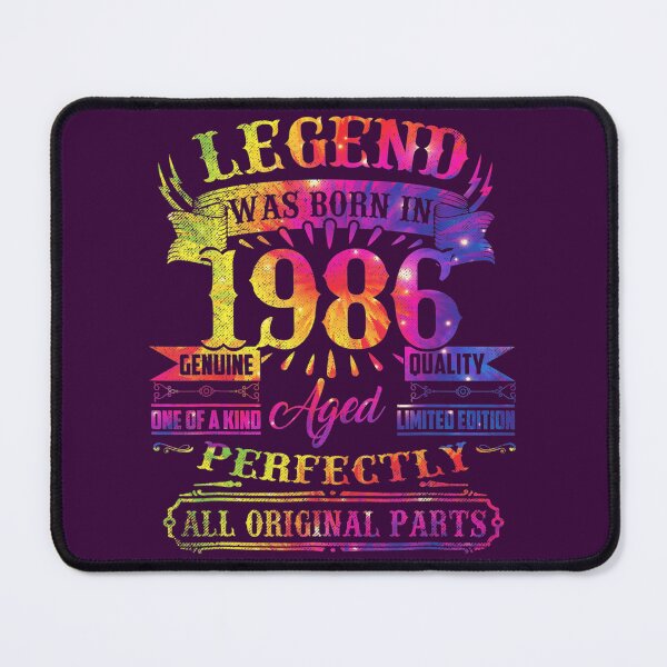 Item preview, Legend Was Born In 1986 36 Year Old 36th Birthday Tie Dye 	 	 designed and sold by gizxlngv44.