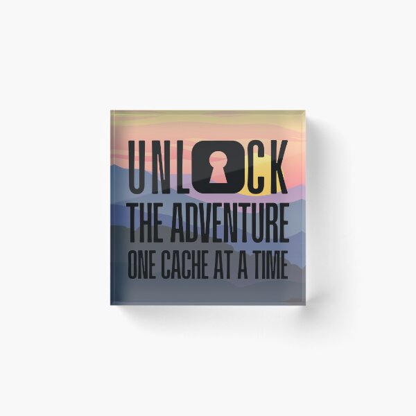 Item preview, Unlock the Adventure One Cache at a Time designed and sold by GS-Imagery.