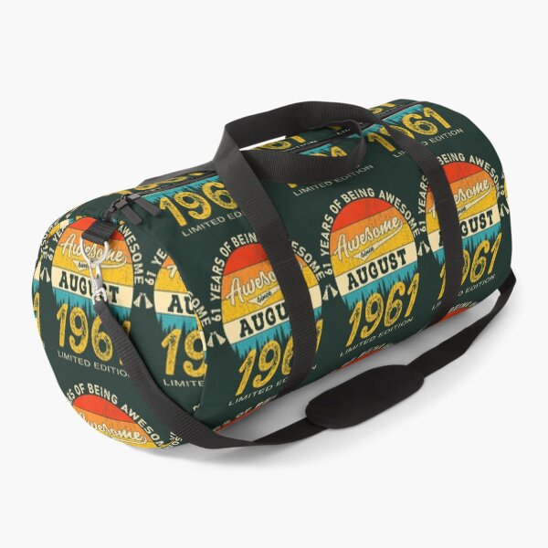 Item preview, 61 Year Old Awesome Since August 1961 61st Birthday DM35895 designed and sold by gqokkhzk64.