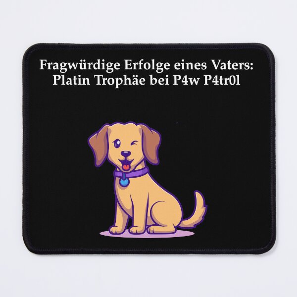 Artikelvorschau, Platin Trophäe P4w P4tr0l Schäferhund 2 entworfen und verkauft von pfalsdorf-it.
