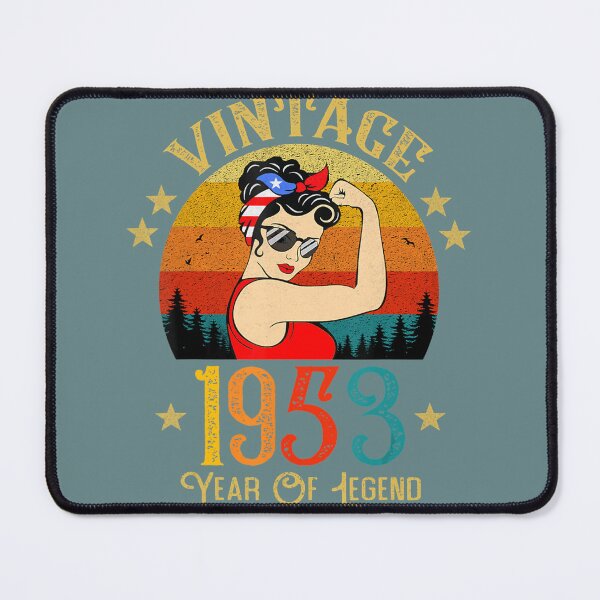 Item preview, 69th Birthday 	 69 Years Old For 	 Retro Vintage 1953 	 	 designed and sold by oncawjemtdb88.