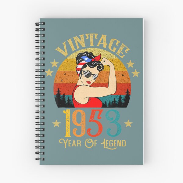 Item preview, 69th Birthday 	 69 Years Old For 	 Retro Vintage 1953 	 	 designed and sold by oncawjemtdb88.