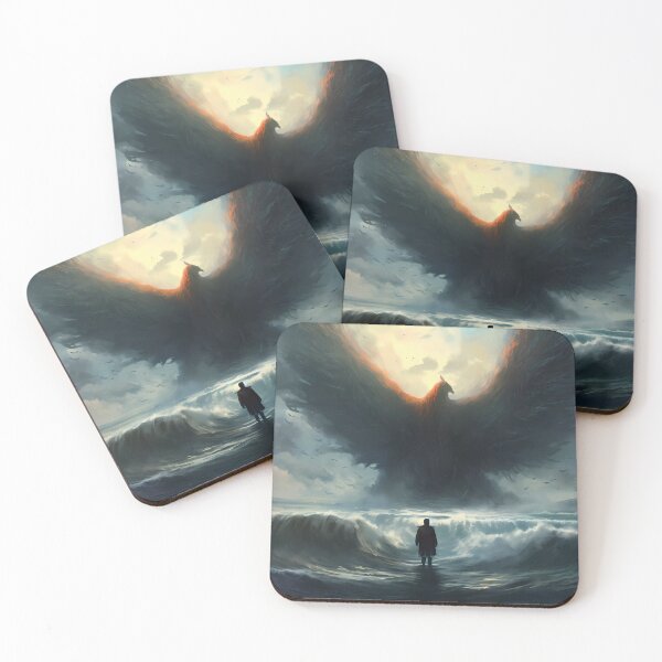 Item preview, Rebirth in the Sea: The Ascending Phoenix designed and sold by Wallart-Nisyo.