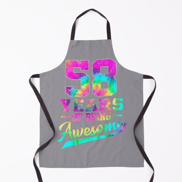 Item preview, 58 Years Old 58th Birthday Tie Dye Being Awesome 	 	 	 	 designed and sold by biqmouwsq46.