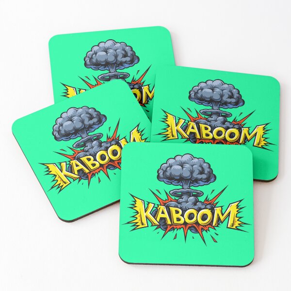 Item preview, Comic type text vector Art 4 KABOOM   designed and sold by CaesRomag.