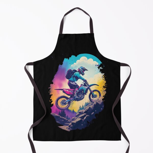Item preview, Motocross Racing Illustration Motorsport Bikers designed and sold by LuminOrb.