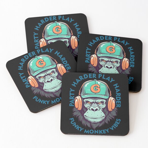 Item preview, Funky monkey vibes designed and sold by hamishby.