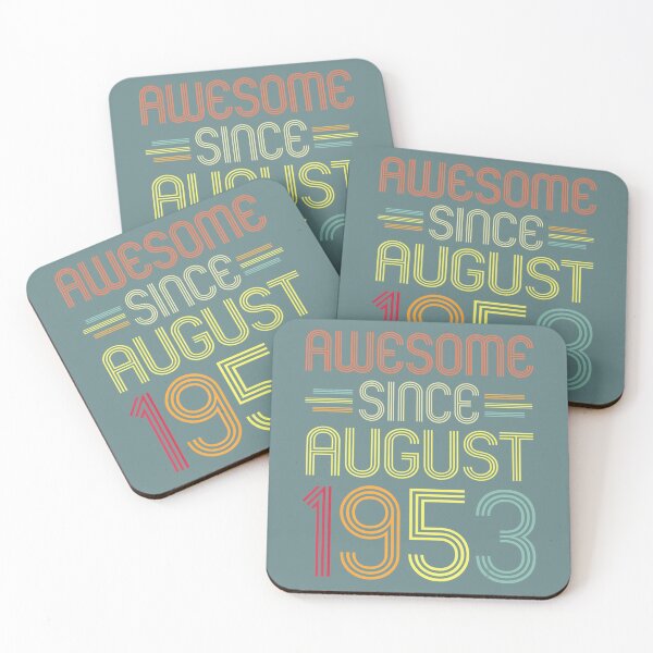 Item preview, 69th Birthday 	 Awesome Since August 1953 69 Years Old 	 DM11639	 designed and sold by oncawjemtdb88.
