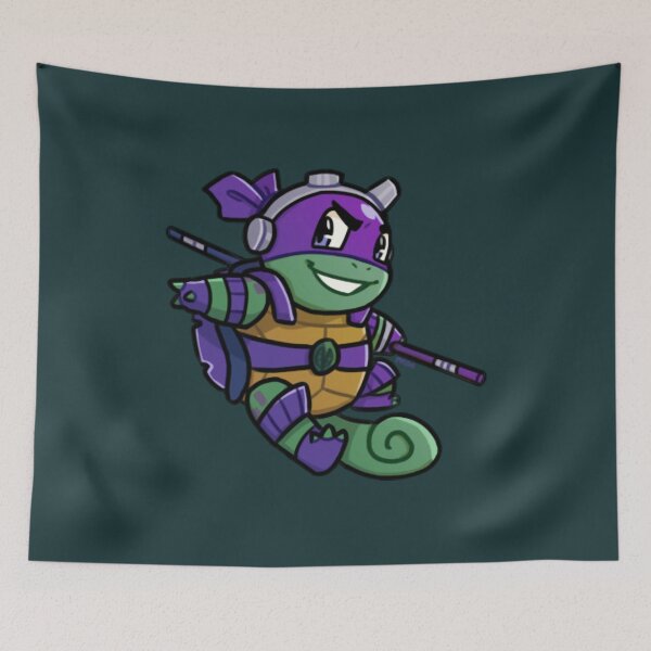 Item preview, Ninja Squirtle Donatello  designed and sold by IgnatiusWeobley.