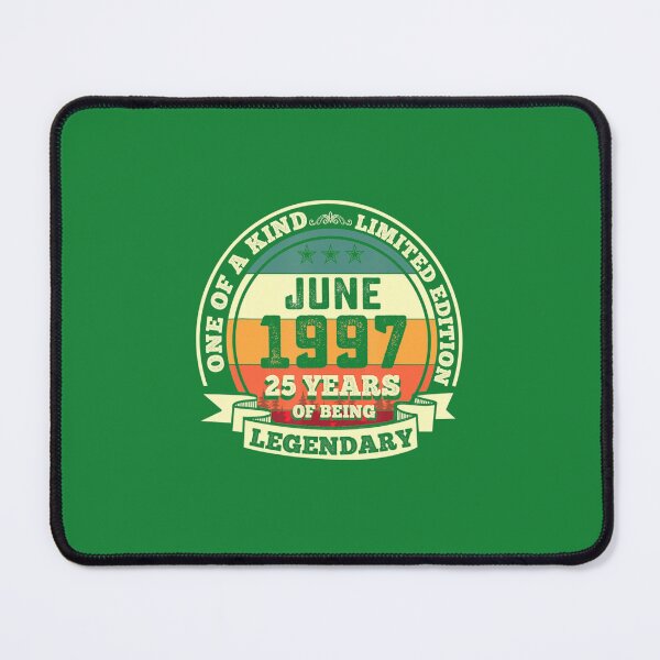 Item preview, June 1997 25th Birthday 25 Years Of Being Legendary designed and sold by wjrrekja54.