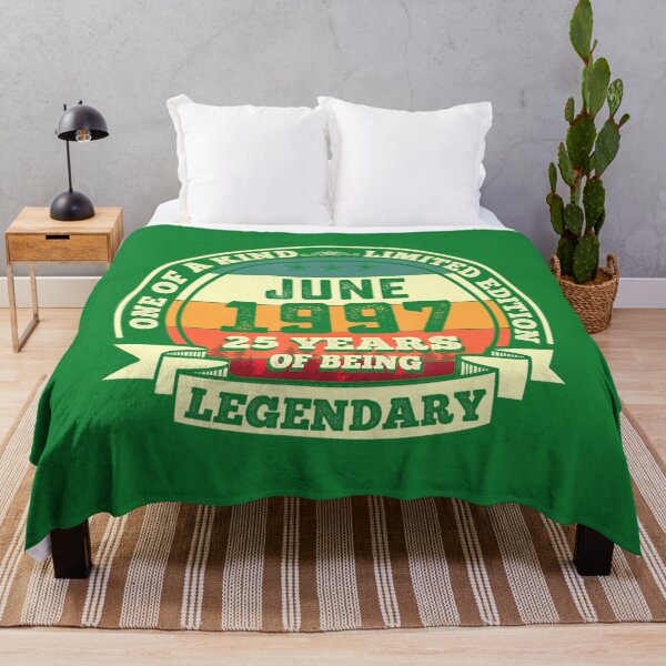 Item preview, June 1997 25th Birthday 25 Years Of Being Legendary designed and sold by wjrrekja54.