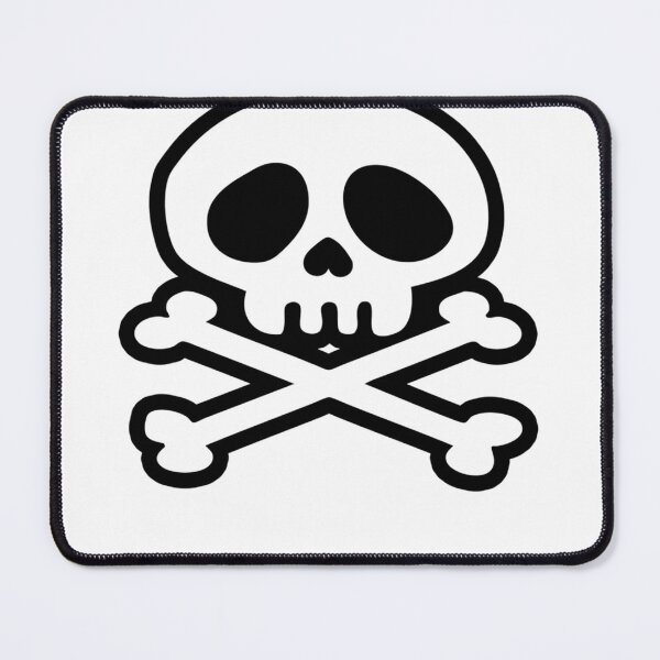 Item preview, manga skull pirat crossbones designed and sold by FuryLuxury.