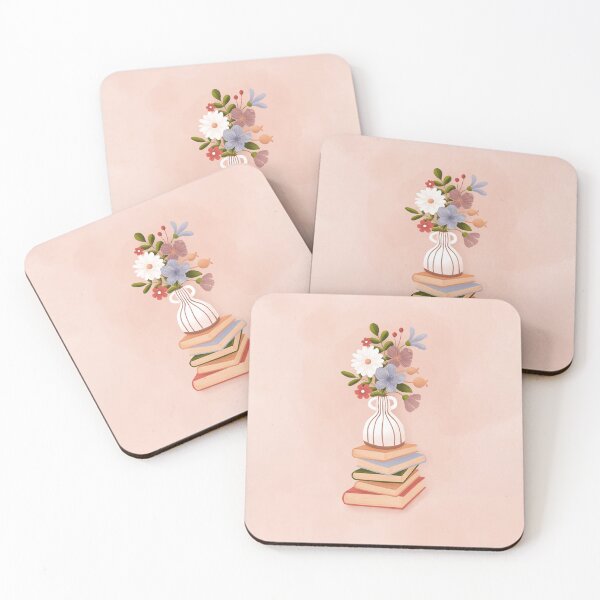 Item preview, Blooming Bookstack designed and sold by Zorana Stevanovic.