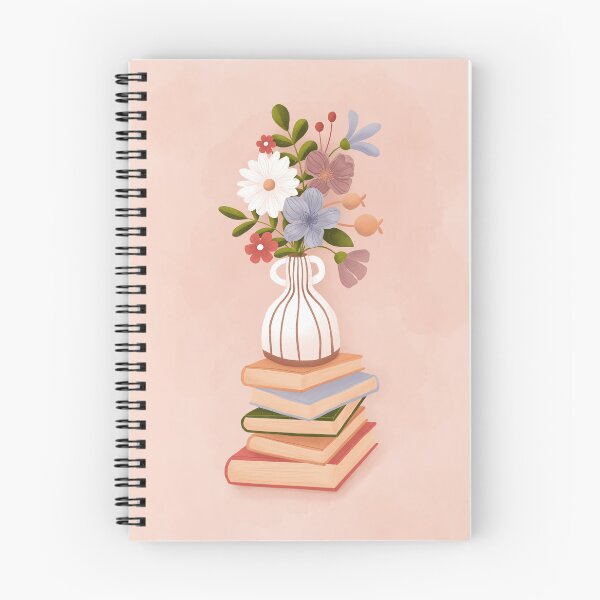 Item preview, Blooming Bookstack designed and sold by Zorana Stevanovic.