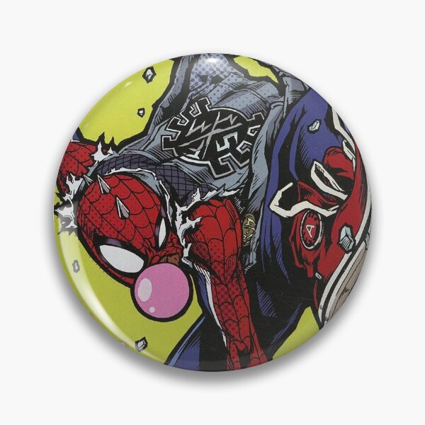 Item preview, Spider Punk Hobie Brown Grunge Pin designed and sold by sodiepops.