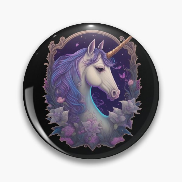 Artikelvorschau, Gothic Einhorn Magisches Pony Pferd Zauberhaft entworfen und verkauft von LuminOrb.